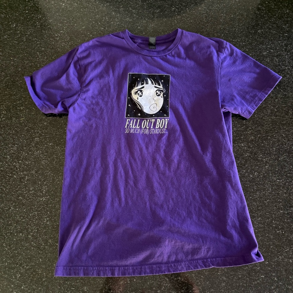 Official Fall Out Boy Concert Shirt Anime M